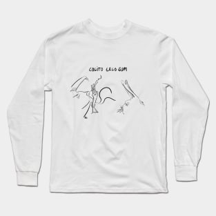 Cogito ergo sum Long Sleeve T-Shirt